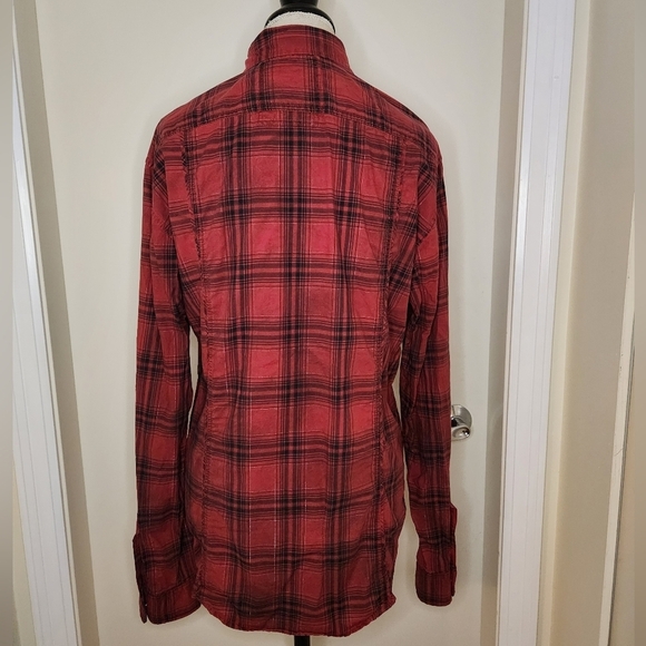 Vintage Guess plaid buttonup shirt - Picture 4 of 11